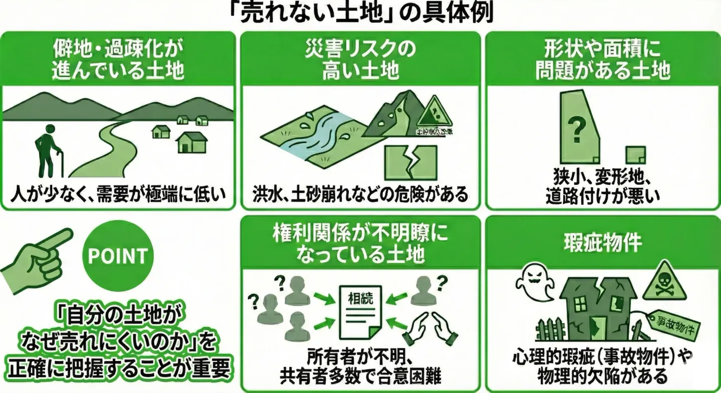 売れない土地の具体例